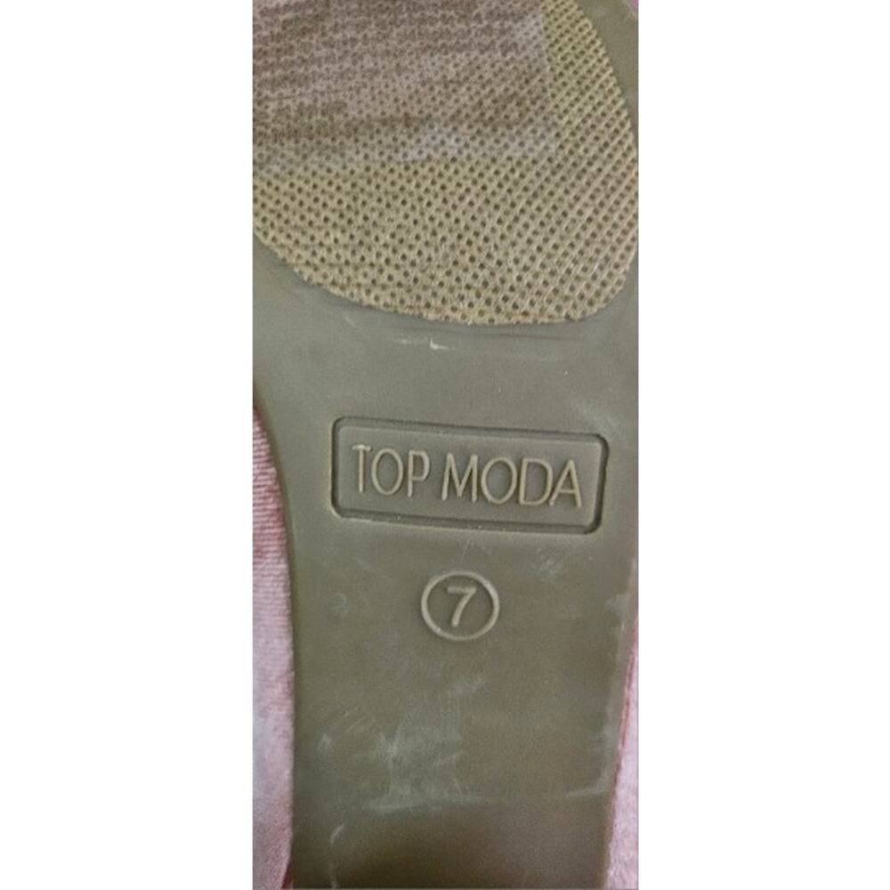 Ec. MSRP $40 NWOB TOP MODA COMFORT PINK VELVET BLOCK HEEL PUMPS ♡SIZE 7♡ - Picture 8 of 8